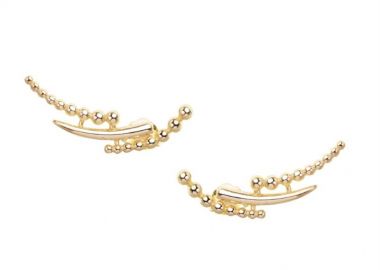 Γυναικεία σκουλαρίκια από επιχρυσωμένο ασήμι 925 -  - 