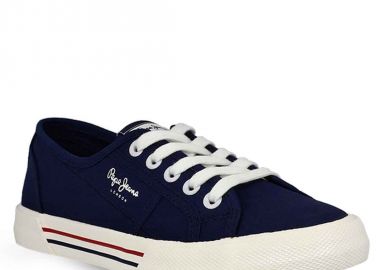 Γυναικεία Sneaker Pepe Jeans Pls31287 595 Navy - PEPE JEANS - 