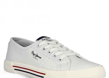 Γυναικεία Sneaker Pepe Jeans Pls31287 800 Whit - PEPE JEANS - 