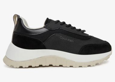 Γυναικεία Sneakers Calvin Klein HW0HW02487 0GM Μαύρα Μπεζ Σόλα - Calvin Klein - 