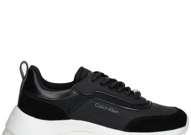 Γυναικεία Sneakers Calvin Klein HW0HW02487 BEH Μαύρα - Calvin Klein - 