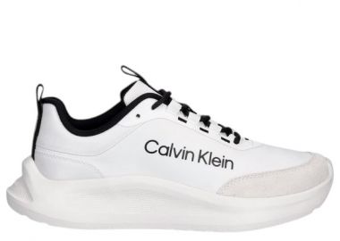 Γυναικεία Sneakers Calvin Klein Light Eva Run HW0HW03293-01W Λευκά - Calvin Klein - 