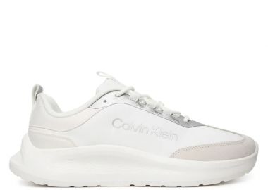 Γυναικεία Sneakers Calvin Klein Light Eva Runner HW0HW03149-05Y Λευκό Ασημί - Calvin Klein - 
