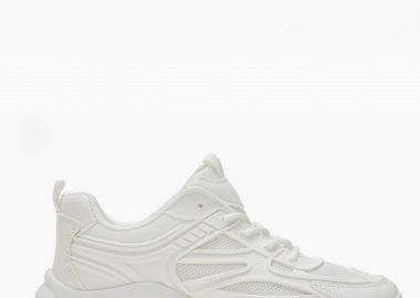 Γυναικεία sneakers με chunky σόλα - Λευκό - Issue - 