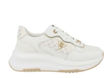 Γυναικεία Sneakers Renato Garini 2315-52RG57 Λευκό Πλατίνα Στάμπα W119R35732C1 - Renato Garini - 