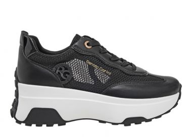 Γυναικεία Sneakers Renato Garini 560-51EX34 Μαύρο Δίχτυ Μαύρο W119R53434W5 - Renato Garini - 