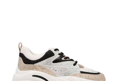 Γυναικεία Sneakers Steve Madden Privy SM19000082-IB1 Ασημί Χρυσό Μαύρο - Steve Madden - 