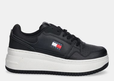Γυναικεία Sneakers Tommy Hilfiger Flatform EN0EN02860-BDS Μαύρα - Tommy Hilfiger - 