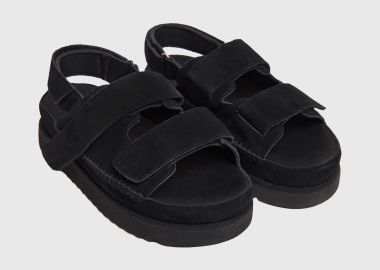 Γυναικεία suede σανδάλια - FUNKY BUDDHA - 