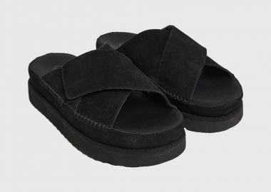 Γυναικεία suede σανδάλια - FUNKY BUDDHA - 