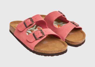 Γυναικεία suede σανδάλια - FUNKY BUDDHA - 