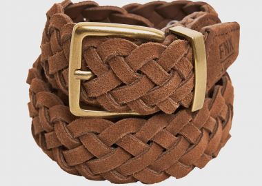 Γυναικεία suede ζώνη - FUNKY BUDDHA - 