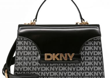 Γυναικεία Τσάντα Χειρός Ώμου DKNY R52N5J32-XLB Μαύρο Logo - DKNY - 