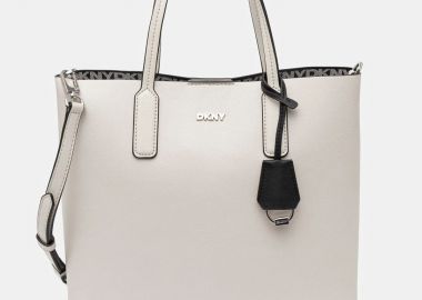 Γυναικεία Τσάντα Χειρός Ώμου DKNY Saige R44AYI41 PEK Λευκή - DKNY - 