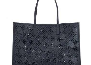 Γυναικεία Τσάντα Χειρός Ώμου Tommy Hilfiger AW0AW17501-DW6 Μπλε - Tommy Hilfiger - 