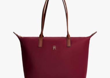 Γυναικεία Τσάντα Χειρός Ώμου Tommy Hilfiger AW0AW17711-VLP Μπορντό - Tommy Hilfiger - 