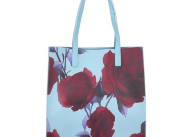 Γυναικεία Τσάντα Χειρός Ted Baker Large Rose Print 282644-MidBlue - Ted Baker - 