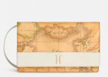 Γυναικεία Τσάντα Χιαστί Alviero Martini 1a Classe LPO40 G616 0905 Geo Map Λευκή - Alviero Martini 1a Classe - 