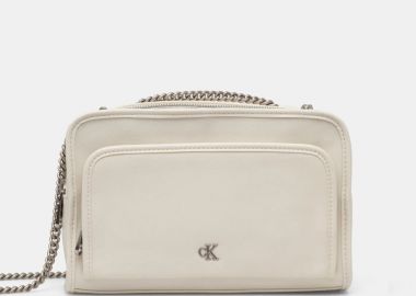 Γυναικεία Τσάντα Χιαστί Calvin Klein K60K613046 YAS Μπεζ - Calvin Klein - 