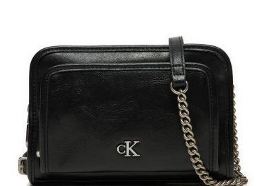 Γυναικεία Τσάντα Χιαστί Calvin Klein K60K613047 BEH Μαύρη - Calvin Klein - 