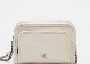 Γυναικεία Τσάντα Χιαστί Calvin Klein K60K613047 YAS Λευκή - Calvin Klein - 