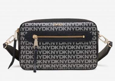 Γυναικεία Τσάντα Χιαστί DKNY Bryant Camera Bag R42EYE22-XLB Μαύρη Logo - DKNY - 