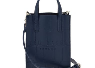 Γυναικεία Τσάντα Χιαστί Ted Baker Gatocon 281632 Μπλέ Κροκό - Ted Baker - 