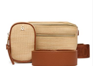 Γυναικεία Τσάντα Μέσης Steve Madden BClark-s 13002441-Nat Μπεζ Ψάθα - Steve Madden - 