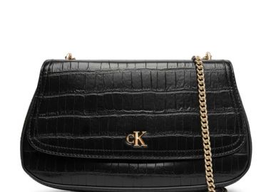 Γυναικεία Τσάντα Ώμου Calvin Klein LV04F3284G-YIH Μαύρη - Calvin Klein - 