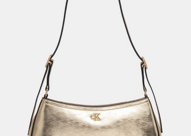 Γυναικεία Τσάντα Ώμου Calvin Klein LV04F3304G-3JG Χρυσή - Calvin Klein - 