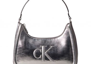 Γυναικεία Τσάντα Ώμου Calvin Klein LV04F3332G-3JH Ασημί - Calvin Klein - 