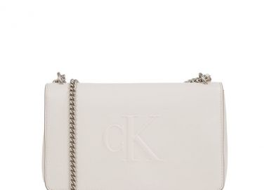 Γυναικεία Τσάντα Ώμου Calvin Klein LV04K3035G WGY Off White - Calvin Klein - 