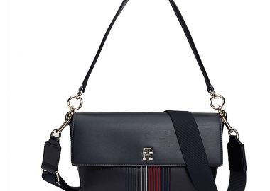 Γυναικεία Τσάντα Ώμου Χιαστί Tommy Hilfiger AW0AW16795 DW6 Μπλε - Tommy Hilfiger - 