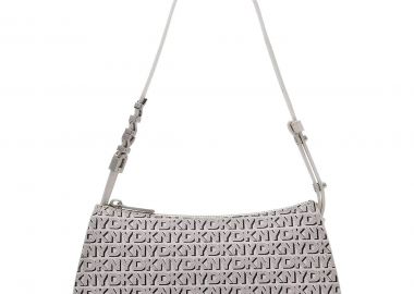 Γυναικεία Τσάντα Ώμου DKNY Avril Shoulder Bag R5235G57-MMW Off White Logo - DKNY - 