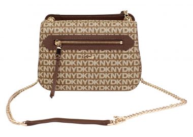 Γυναικεία Τσάντα Ώμου DKNY Bryant R5335M02-N42 Καφέ Logo - DKNY - 