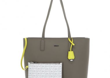 Γυναικεία Τσάντα Ώμου DKNY Saige R44AYI42 Τάουπε - DKNY - 