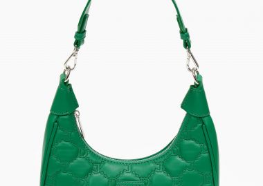 Γυναικεία τσάντα ώμου καπιτονέ - Πράσινο - Issue - 