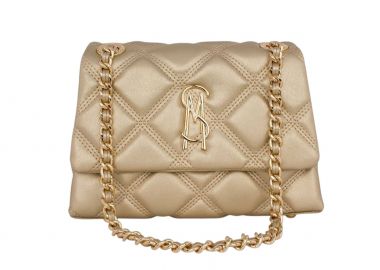 Γυναικεία Τσάντα Ώμου Steve Madden Bvolturi 13001344-Gold - Steve Madden - 