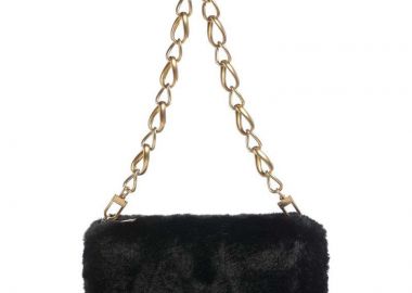 Γυναικεία Τσάντα Ώμου Ted Baker 281392-BLACK Μαύρη γούνα - Ted Baker - 