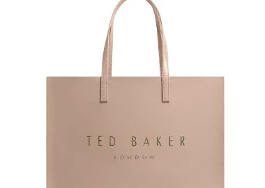Γυναικεία Τσαντα Ώμου Ted Baker Crikon Extra Large Icon 283872-Stone - Ted Baker - 