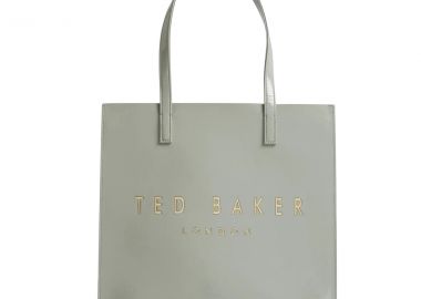 Γυναικεία Τσάντα Ώμου Ted Baker Crinkon 281641 Grey Λουστρίν - Ted Baker - 