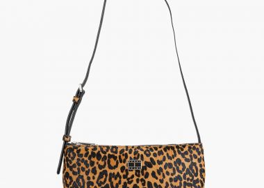 Γυναικεία Τσάντα Ώμου Tommy Hilfiger AW0AW18008-01R Λεοπάρ - Tommy Hilfiger - 