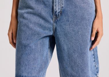 Γυναικεία τζιν βερμούδα - FUNKY BUDDHA - 