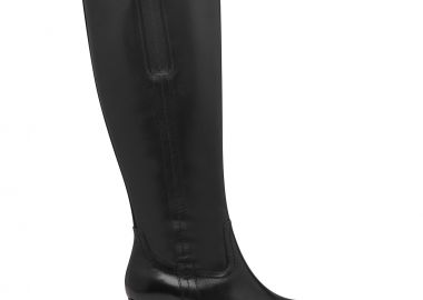 Γυναικείες Ανατομικές Δερμάτινες Μπότες Tamaris Comfort 8-85504-43 001 Μαύρο - Tamaris Comfort - 