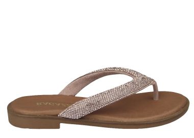 Γυναικείες Ανατομικές Δερμάτινες Παντόφλες Ragazza 01123 Χαλκός - Ragazza - 