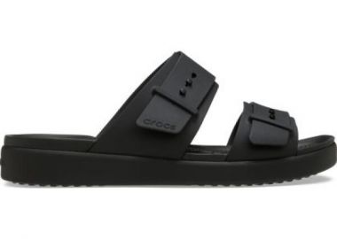 Γυναικείες Ανατομικές Παντόφλες Crocs Brooklyn Buckle Low 211215-001 Μαύρες - Crocs - 