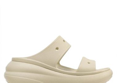 Γυναικείες Ανατομικές Παντόφλες Crocs Classic Crush Sandal 207670 2Y2 Μπεζ - Crocs - 
