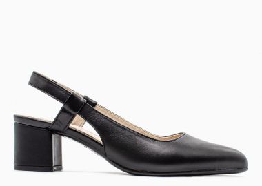 Γυναικείες Δερμάτινες Ανατομικές Γόβες Ragazza 048 Μαύρες - Ragazza - 