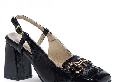 Γυναικείες Δερμάτινες Γόβες Maison Minrelle 10629004 - MAISON MINRELLE - 