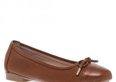 Γυναικείες Δερμάτινες Μπαλαρίνες Maison Minrelle 10429000 - MAISON MINRELLE - 